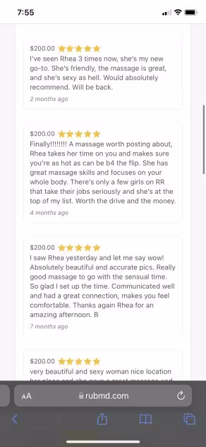 companion/Massage Rhea Daniels in San Diego, CA
